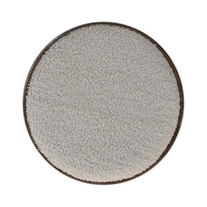 Serenity Round Footstool | Upholstered Ottoman | Soft Circular Accent Design