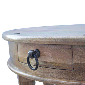 Serpentine Console Table | Curved Front Design | Elegant Hallway Accent