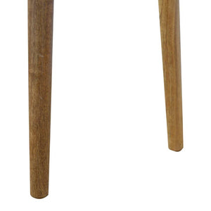 Slim Mango Wood Console Table | 3 Drawers | Nordic Legs