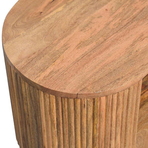 Soba Ball Open Coffee Table | Open Storage | Sculptural Ball Detail