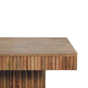 Soba Chunky Coffee Table | Bold Low Profile | Contemporary Design