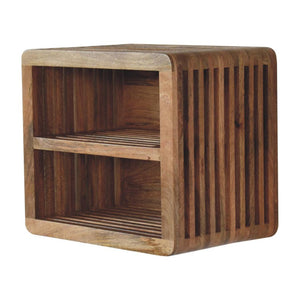 Soba Double-Shelf Wall-Mounted Bedside Table | Floating Open Storage