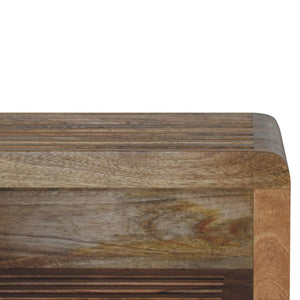 Soba Double-Shelf Wall-Mounted Bedside Table | Floating Open Storage