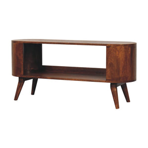 Soba Shoe Cabinet | Chestnut Finish | Entryway Footwear Storage