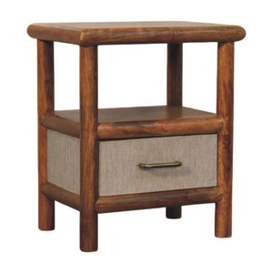 Solara Rattan Bedside Table | Natural Texture | Relaxed Bedroom Furniture