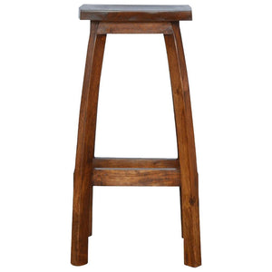 Solid Wood Bar Stool | Natural Timber | Kitchen & Bar Seating