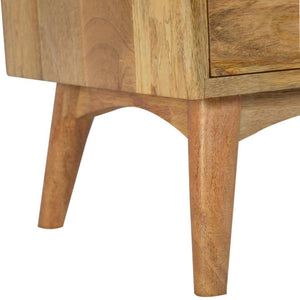 Solid Wood Tower Chest Cabinet | Tall Storage Unit | Space-Saving Design