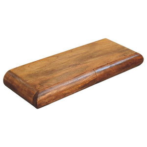 Solis Wall-Mounted Console | Solid Mango Wood | Fluted Front | Floating Hallway Storage