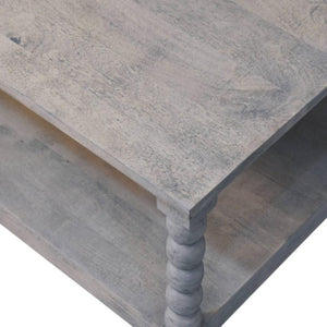 Spindle Acid Wash Coffee Table | Spindle Detailing | Living Room Furniture