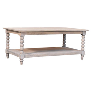 Spindle Washed Coffee Table | Spindle Detailing | Living Room Furniture