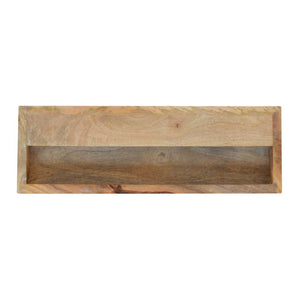 Taupe Floral Bone Inlay Console Table | Solid Mango Wood | Handcrafted Hallway Furniture