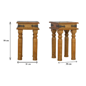 Thakat End Table | Low Accent Table | Traditional-Inspired Living Room Furniture