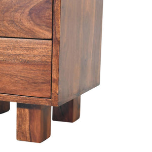 Tula Bedside Table | Compact Bedroom Storage | Contemporary Design