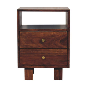 Tula Bedside Table | Compact Bedroom Storage | Contemporary Design