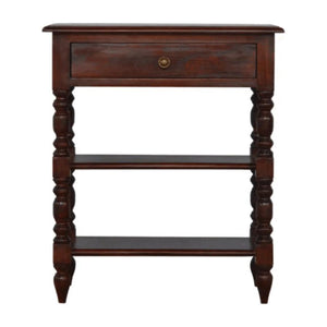 Turned Occasional Table | Solid Wood | Artisan Side Table