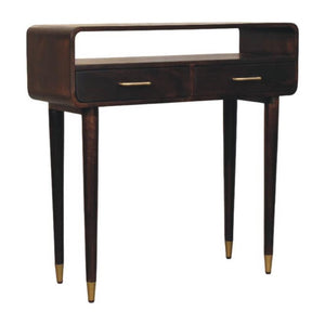 Valenza Console Table | Slim Hallway Table | Timeless Timber Style