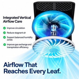 VIVOSUN AeroLight 240W LED Grow Light | Tunable Full Spectrum, Integrated Airflow & 4x2 ft Coverage