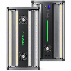 VIVOSUN AeroLight 320W LED Grow Light | Tunable Full Spectrum, Integrated Circulation Fan, GrowHub Compatible & 4x2 ft Coverage