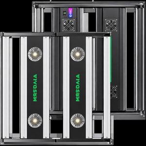 VIVOSUN AeroLight 550W LED Grow Light | Tunable Full Spectrum, Integrated Airflow & GrowHub App Control | 4x4 ft Coverage