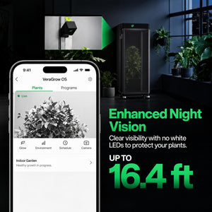 VIVOSUN GrowCam C4 Smart Grow Camera | 2K QHD, Night Vision, Timelapse & App Control