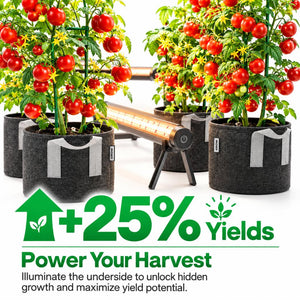 VIVOSUN LumaRay 100W Under Canopy Grow Light | Full Spectrum, Smart Dimmable & SGS Compatible