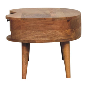 Wave Coffee Table | Oak Finish | Sculptural Living Room Design