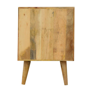 White Envelope Bedside Table | Bedroom Nightstand