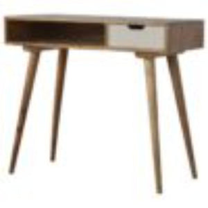 White Writing Desk | Storage Drawer | Home Office Furniture