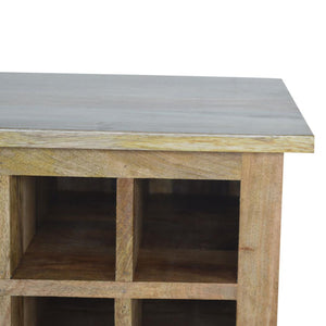Wine Cabinet | Bottle & Glassware Storage | Compact Home Bar Furniture