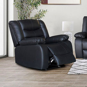 Black Leather Fantasy Recliner
