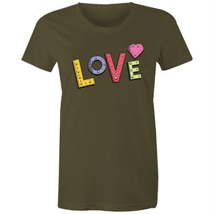 Women's Love Sign T-shirt