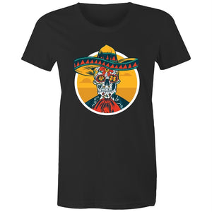 Women's Mexican Sugar Skull T-shirt