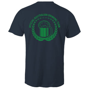 Men's Australian Drinking Team (Front + Back Print) T-shirt