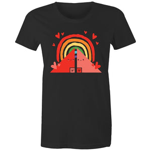 Women's Soul Mate Rainbow T-shirt
