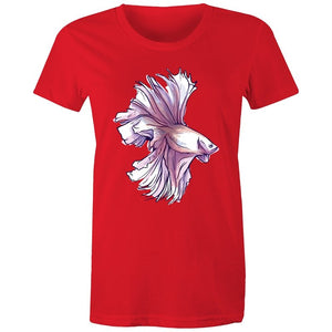 Women's Water coloured Fish T-shirt
