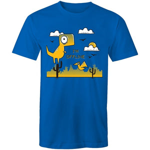 Men's I'm Offline Dinosaur T-shirt