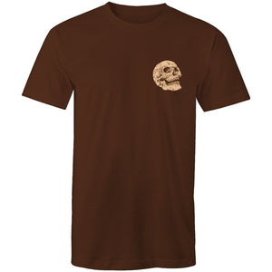 Men's Hipster Skull Pocket T-shirt