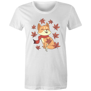 Women's Cute Spring Fox T-shirt