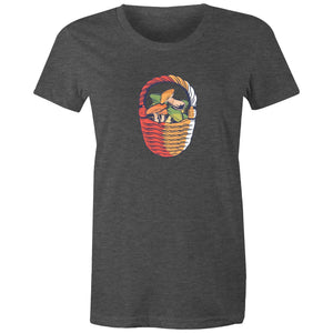 Women's Mushroom Basket T-shirt