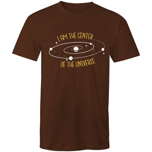 Men's I Am The Center Of The Universe T-shirt