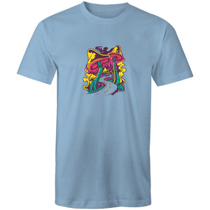 Men's Trippy Mushroom Road T-shirt