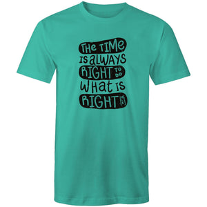 Men's Do What Is Right Graffiti Art T-shirt