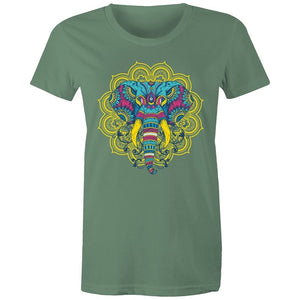 Women's Mandala Elephant T-shirt