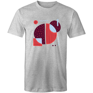 Men's Abstract Coffee Bean T-shirt