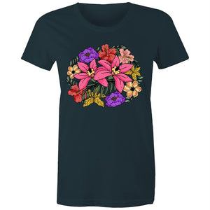 Women's Floral Flower T-shirt