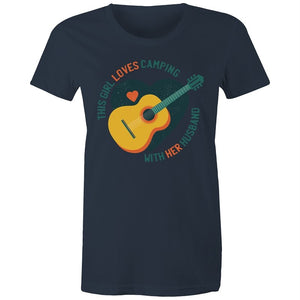 Women's Camping & Music T-shirt
