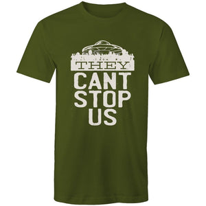 Men's Funny They Can't Stop Us T-shirt