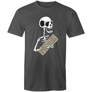 Men's Skeleton Keyboard Graphic T-shirt