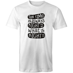 Men's Do What Is Right Graffiti Art T-shirt