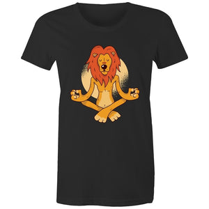 Women's Meditating Lion T-shirt